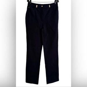St. John Collection Navy Straight Leg Pants